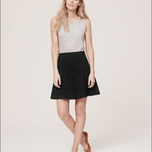 Black Flip Skirt